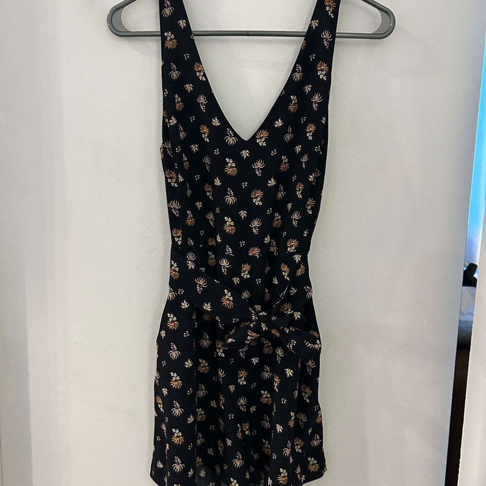 Wilfred Black Floral romper